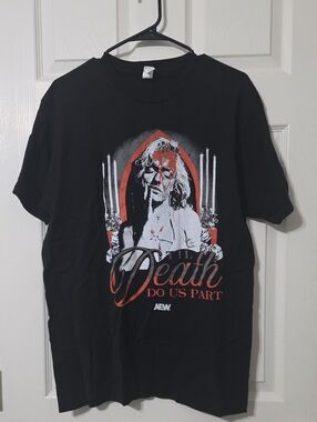 Mariah May AEW Men's Black 'Till Death Do Us Part' Graphic T-Shirt